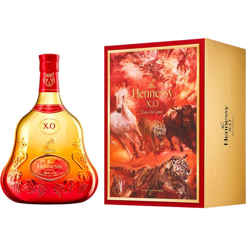 Hennessy XO 2023 Lunar New Year Limited Edition Bottle and Gift Box - i Shop Liquor