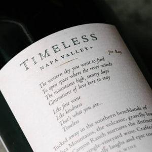 Timeless Napa Valley Red Wine - i Shop Liquor