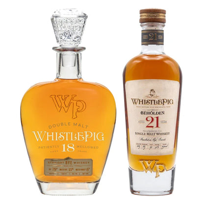 WhistlePig 18 Year & 21 Year Bundle