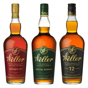 W.L. Weller Antique 107 Bourbon, Special Reserve & 12 Year Bundle - i Shop Liquor