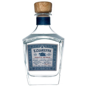 E. Cuarenta Blanco Tequila - i Shop Liquor