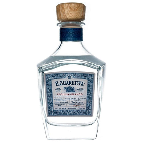 E. Cuarenta Blanco Tequila - i Shop Liquor