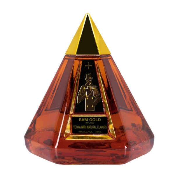 Sam Gold Pyramid Vodka Amberstone - i Shop Liquor