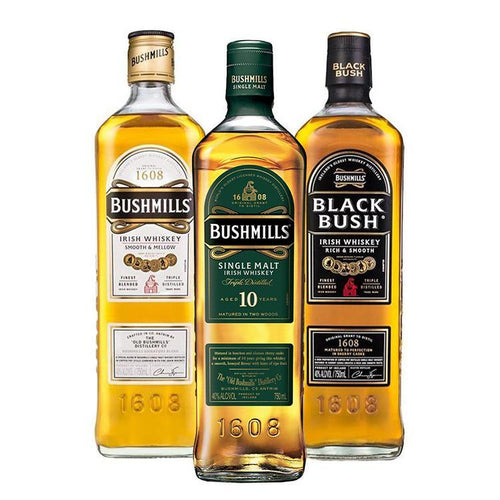 Bushmills Irish Whiskey & 10 Year & Black Bush Bundle - i Shop Liquor