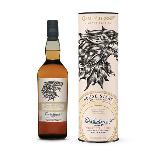 Dalwhinnie Scotch Single Malt Winter's Frost (Game of Thrones House Stark) - i Shop Liquor