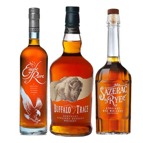 Eagle Rare 10 Year & Buffalo Trace Bourbon & Sazerac Rye Bundle - i Shop Liquor