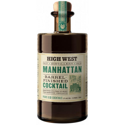 High West Manhattan Barrel Finished Cocktail - i Shop Liquor
