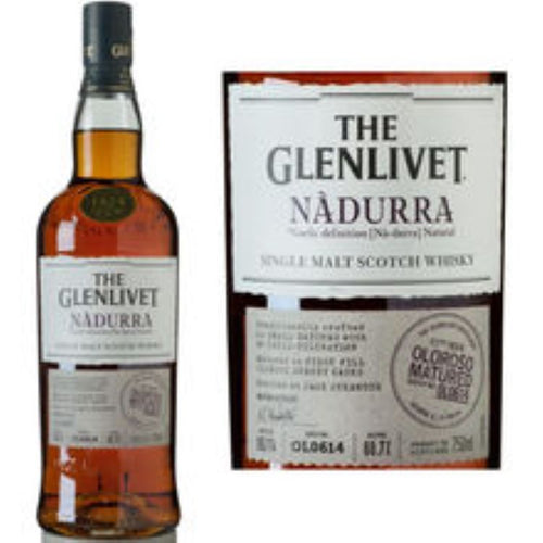 Glenlivet Nadurra Oloroso Whiskey - i Shop Liquor