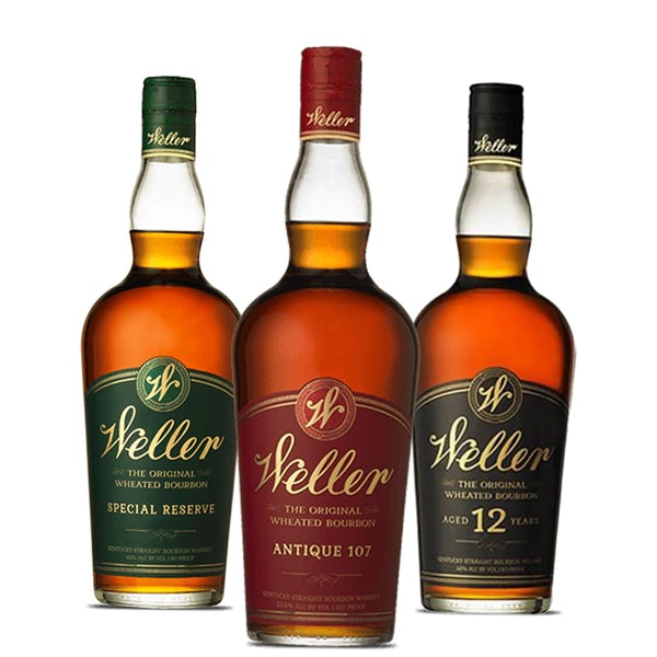 W.L. Weller Special Reserve & Antique 107 & 12 Year Bundle